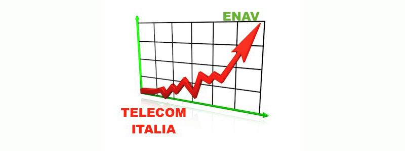 Telecom Italia e Enav: A Piazza Affari c’e’ chi decolla e chi rimane a terra
